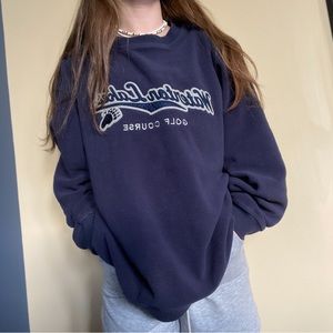 Vintage Waterton Lakes Golf Course Sweater